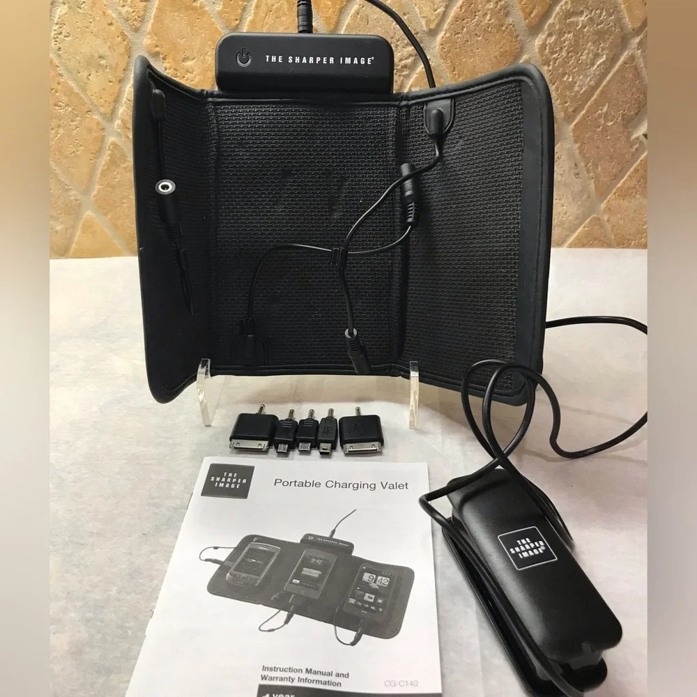 The Sharper Image  Portable Charging Valet CG-C140